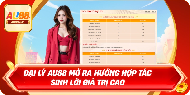 Đại Lý AU88 Mở Ra Hướng Hợp Tác Sinh Lời Giá Trị Cao - KAZERO168